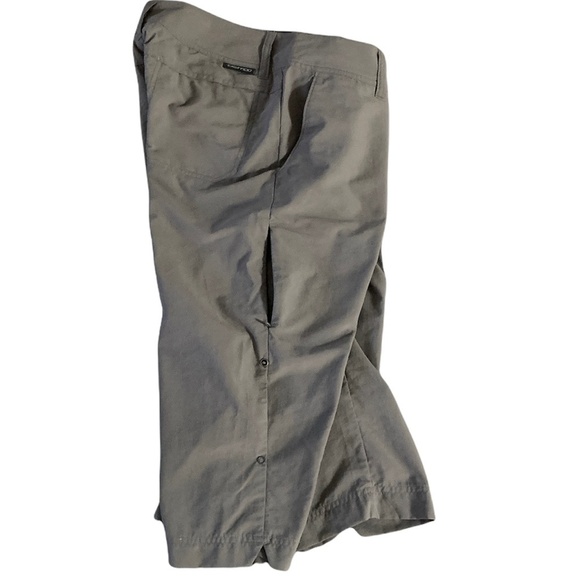 ExOfficio Sol Cool Nomad Women’s Shorts Gray Sz 4 167F - Picture 4 of 10